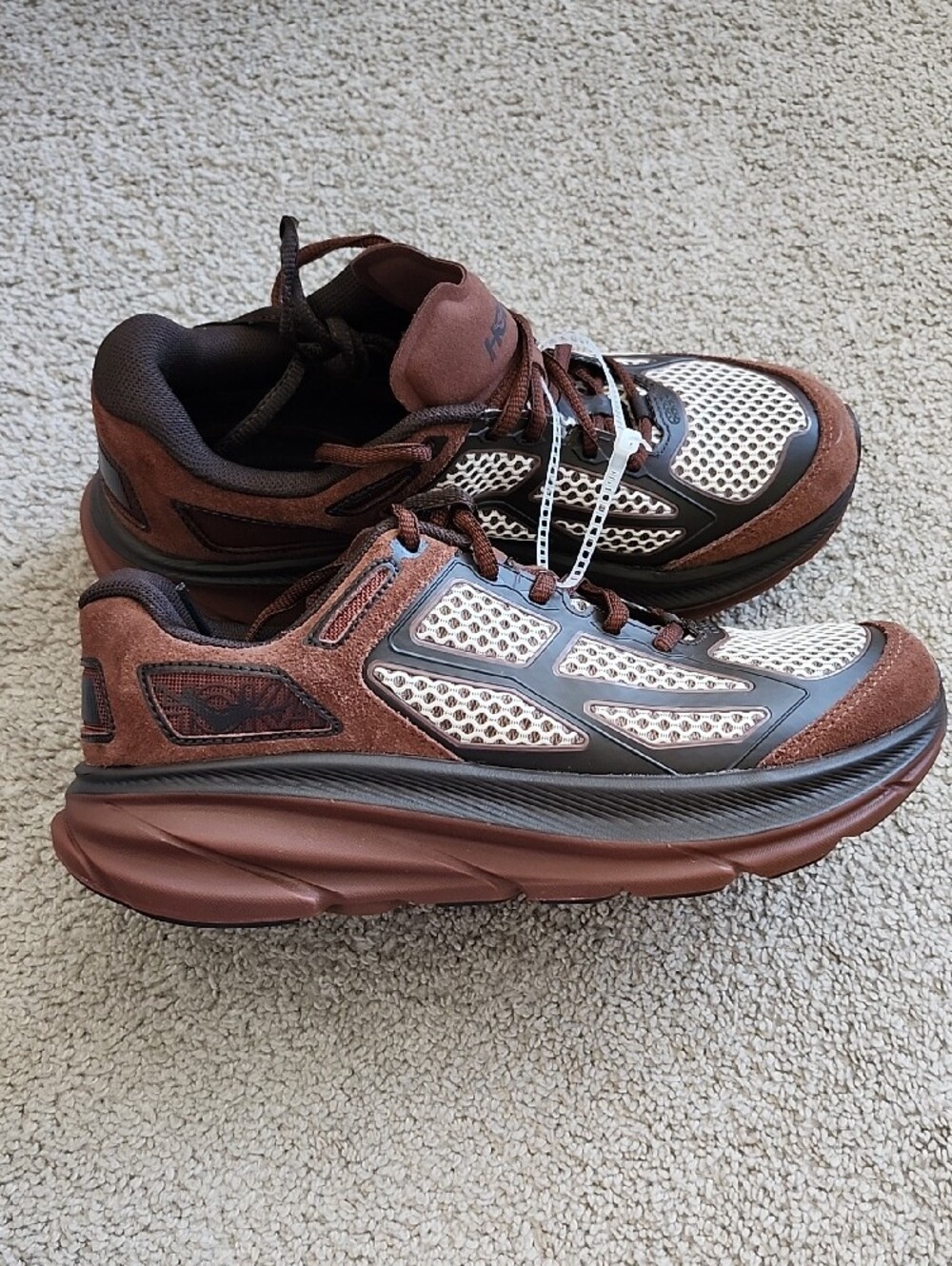 Hoka One One Mineral Brown/Cast Iron Sneakers - Picture 2 of 11